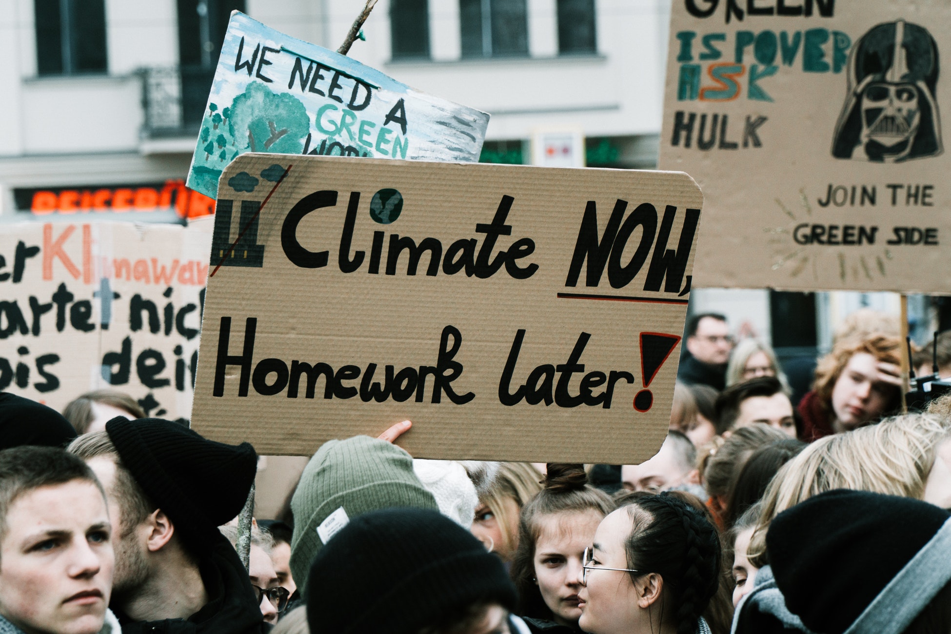Klimaat protest